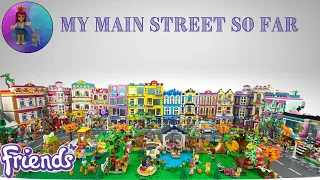 LEGO Friends City - Adding to my Main Street Custom MOC