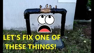 Backflow Preventer Replacement (Sprinkler System Repair)