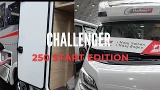 Questo CAMPER é GENIALE!Challenger 250 Start Edition - Semintegrale compatto dal layout particolare