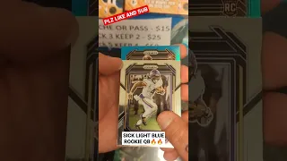 2022 PRIZM FOOTBALL BLASTER PACK - SICK LIGHT BLUE ROOKIE QB 🔥🔥💥💥