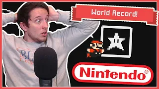 I Got A WORLD RECORD On An OFFICIAL NINTENDO Level!!!