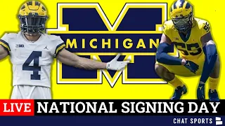 Michigan Football Recruiting Rumors - 2023 National Signing Day Special + Transfer Portal News