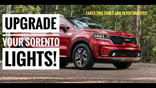 Upgrade Your Kia Sorento Lighting in Seven Minutes!