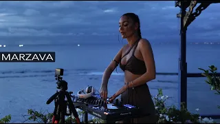 Marzava | Afro House & Melodic Techno live DJ Mix 2023 @ Bali, Uluwatu
