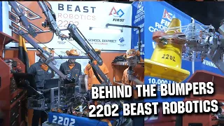 Behind the Bumpers | 2202 BEAST Robotics | Charged Up Robot Overview