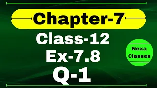 Class 12 Ex 7.8 Q1 Math | Chapter7 Class12 Math | Integration | Ex 7.8 Q1 Class 12 Math