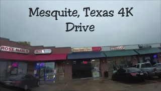 Welcome To Mesquite, Texas 4K Drive