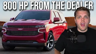 NEW '24 Tahoe Package Dubbed "TRX Killer" Has Dodge Demon HP Levels