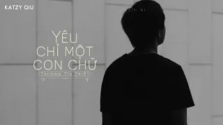 [Vietsub] Yêu chỉ một con chữ (爱就一个字) - Trương Tín Triết