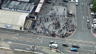 Leeds United No Relegation Celebration.