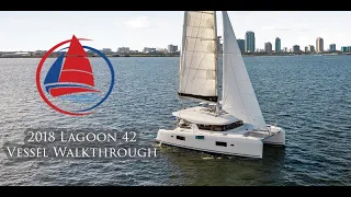 Lagoon 42 Vessel Walkthrough - Catamaran For Sale