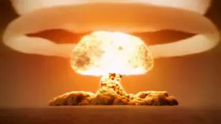 Explosion d'une bombe nucleaire