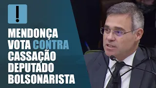 2x0 - André Mendonça vota contra cassação deputado bolsonarista