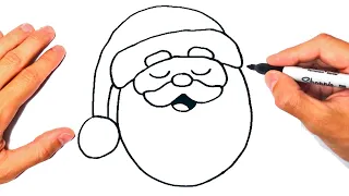 Cómo dibujar a Santa Claus | Dibujo de Santa Claus