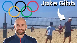 Olympian Jake Gibb and son play CBVA “B” Tournament