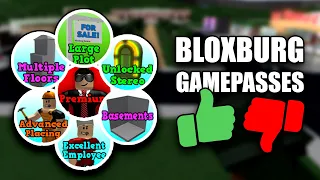 Are BLOXBURG GAMEPASSES Still Worth It In 2020?! • Roblox