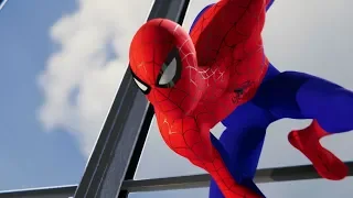 Spider-Man vs Wilson Fisk (Into the Spider-Verse Suit Gameplay) - Marvel's Spider-Man