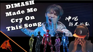 Dimash Reaction - Crying To Dimash Kudaibergen Go Go Power Rangers