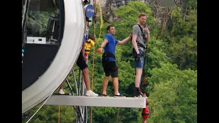 Skypark - прыжок Bungy 207 | 24.06.2023 GoPro