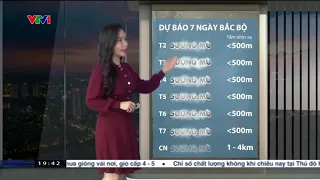 Bản tin thời tiết dự báo dài hạn 19h45 - Chủ nhật, 5/2/2023