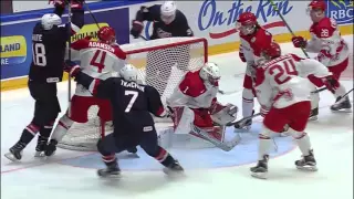 Highlights from Team USA's 4-1 Win over Denmark at 2016 IIHF World Junior Championship