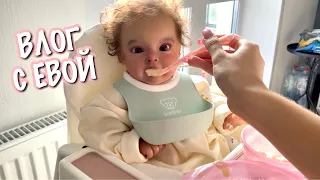 ВЛОГ ШОПИНГ С ЕВОЙ!! Shopping with a reborn baby ПОКУПКИ ДЛЯ РЕБОРНА!