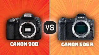 Canon 90D vs Canon EOS R: Which Camera Is Better? (With Ratings & Sample Footage)