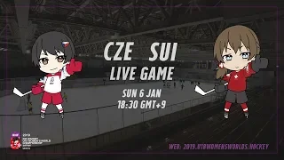 Live Stream Czech Republic vs. Switzerland - 2019 IIHF Ice Hockey U18 Women's World Championship