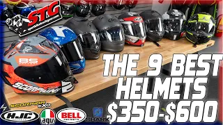 The Best Motorcycle Helmets from $350 - $600 | Sportbike Track Gear
