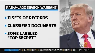 New information released about search of Trump's Mar-a-Lago estate