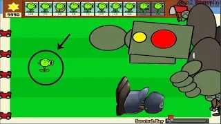 Plants vs Zombies - Gatling Pea vs Snow Pea vs Dr. Zomboss Paint