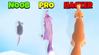 🤢 NOOB 😎 PRO 😈 HACKER | Evolution Merge - Eat and Grow #6 | iOS - Android APK