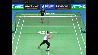 Christie versus Ginting!