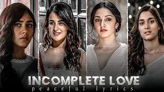 incomplete love all movies ❤️‍🩹/ Major / Sita Ramam/ shershaah/shiddat 🥺 #status