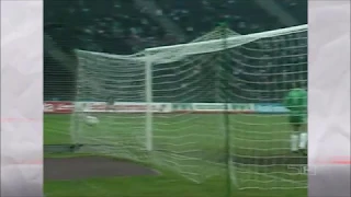 Magnificent goal: Jürgen Wegmann (Bayern) (26.11.1988) Tor des Jahres/Goal of the year 1988