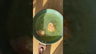 Fried egg yolk 🥚🤤