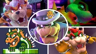 Evolution of Bowser Battles in Mario Games (1985 - 2018)