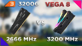2666 vs 3200 MHz. Do you need faster RAM? Test in 7 games!