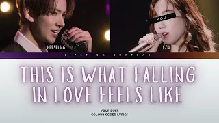 [YOUR DUET WITH HEESEUNG] this is what falling in love feels like by JVKE || cover version ツ