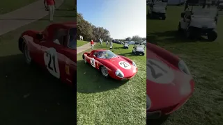 Witness the historic arrival of the Le Mans winning Ferrari 250 LM at The Amelia.