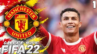 FIFA 22 Manchester United Career Mode EP1 - THE BEGINNING!! 🔥