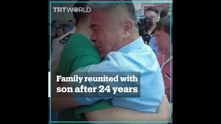 Chinese family reunited with kidnapped son after 24-year search