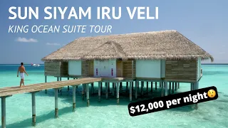 Inside a $12,000 per night Maldives Ocean Suite | SUN SIYAM IRU VELI |