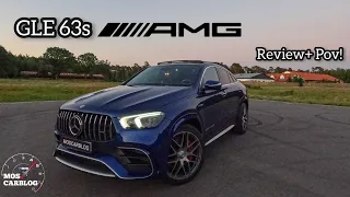 Super Suv! Mercedes-Benz GLE 63s AMG Coupé 2023 Review + Pov! /