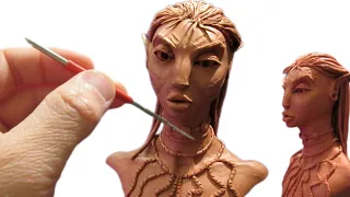 Avatar 2: The Art of Sculpting Neytiri