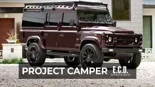 Restored Defender 110 0-60 mph under 6 Seconds with 575-hp LS3 | Project Camper | D110