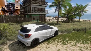 Mercedes-Benz A Class A45 - Forza Horizon 5 | Logitech g29 gameplay