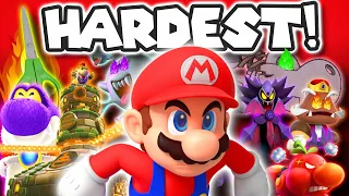 The HARDEST Boss Battle In Every Mario Game EVER! [55 Games!]