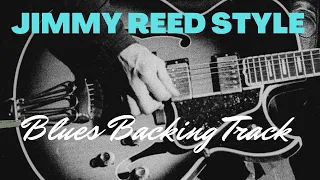 Jimmy Reed Style Chicago blues shuffle backing track | Guitar & Harmonica jam track (E)