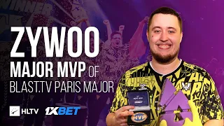 ZywOo - Paris Major MVP by HLTV & 1xBet